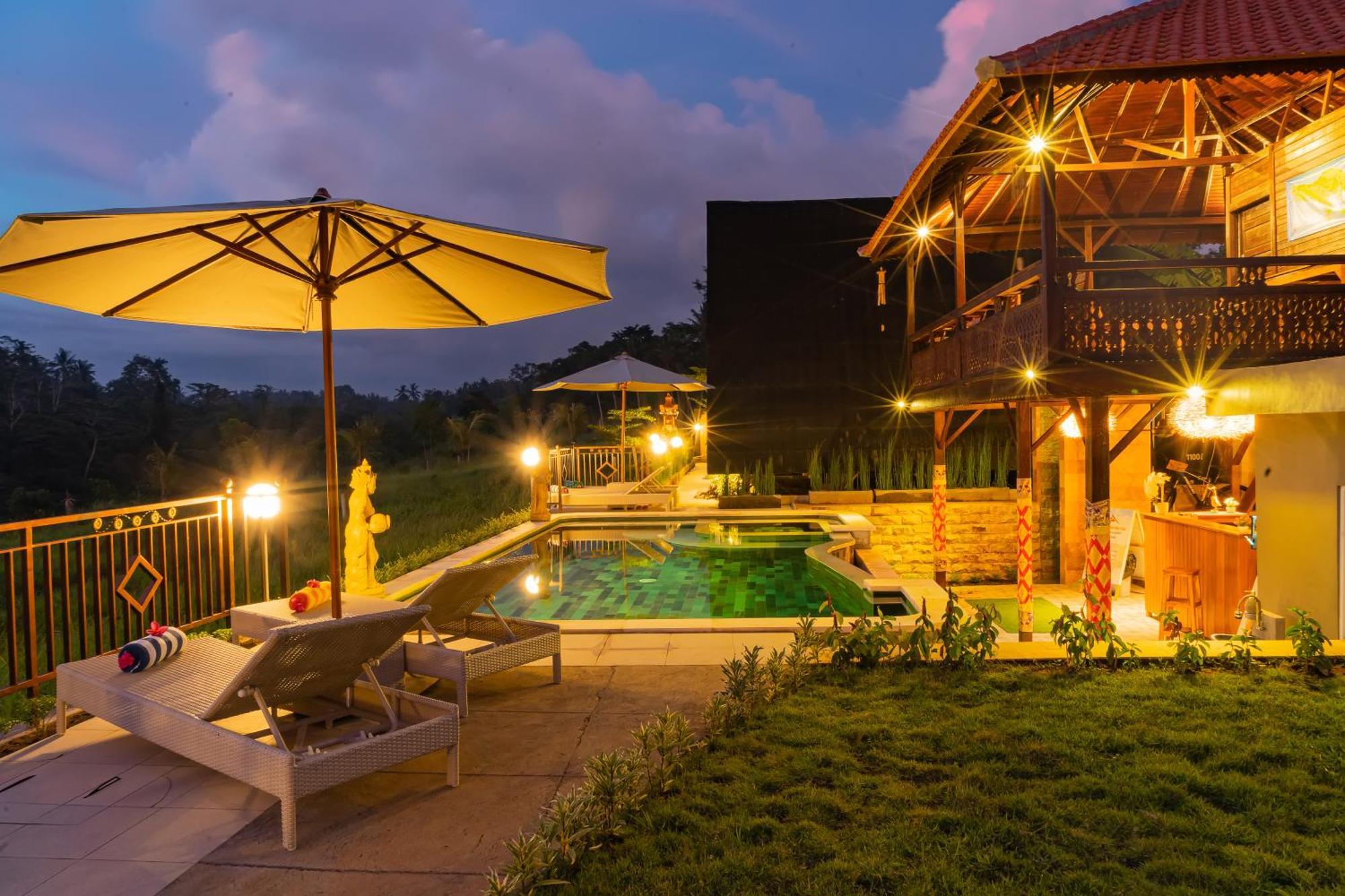 The Pyramid Ubud River Villas Gianyar  Luaran gambar